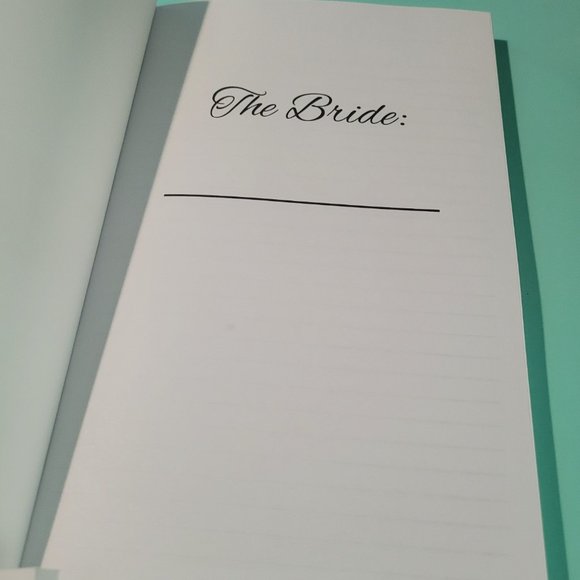 Journal for the Bride: Paperback, 230 Lined Pages Paperback - Picture 4 of 5